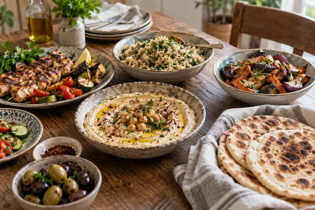 Middle Eastern cuisine recipes